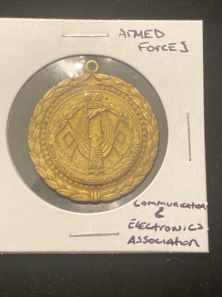 Armed Forces Communication And Electronics Medallion Token Undated