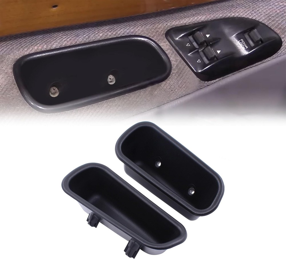 For 1994-2002 Dodge Ram 2500 3500 Left & Right Inner Front Door Pull Handle Cup