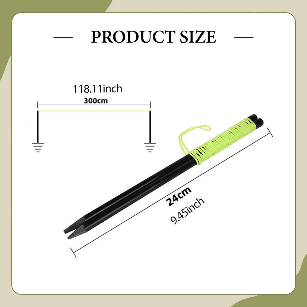 Golf Putting String Putt Practice Outdoor Auxiliary Rope for Beginners