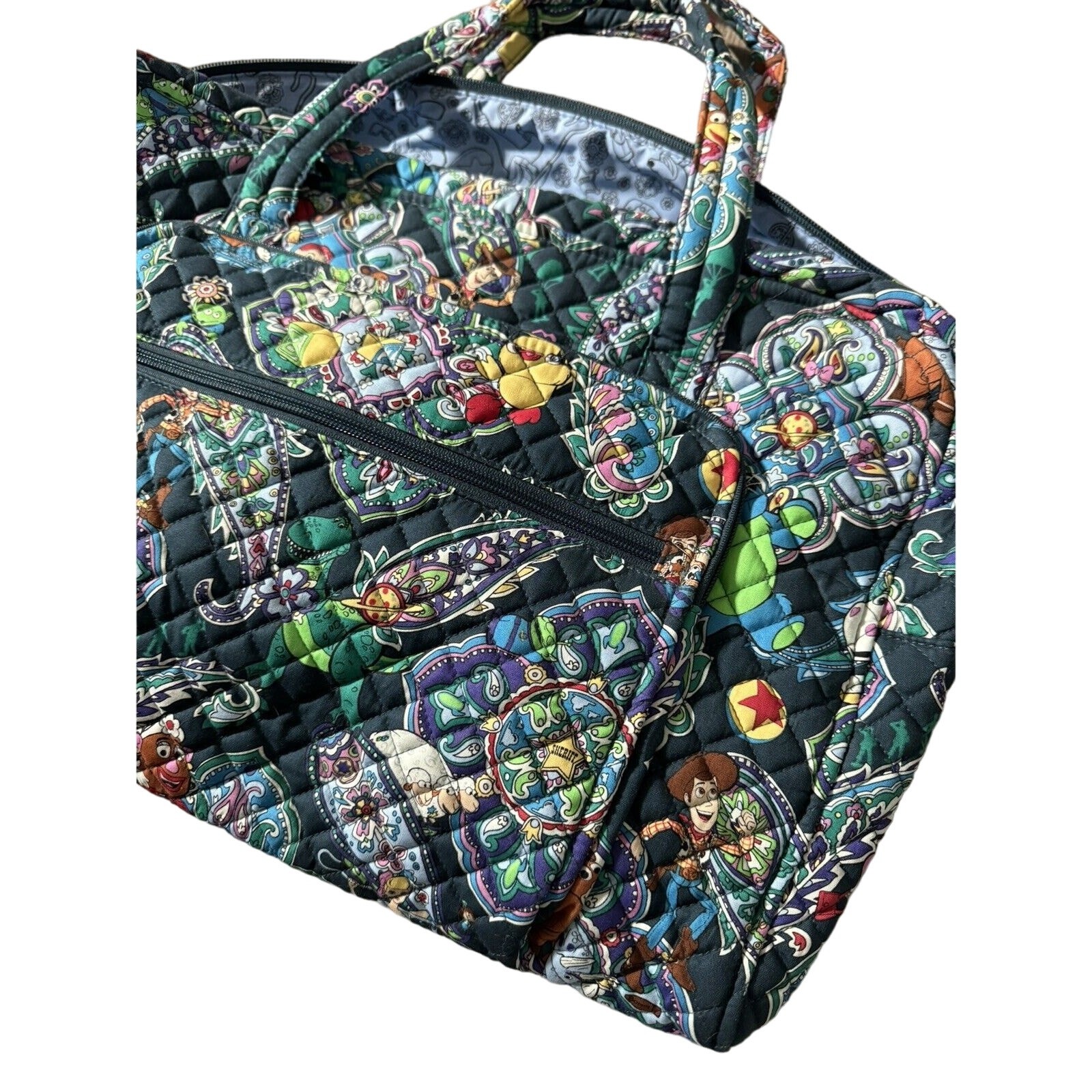 Vera Bradley Pixar Toy Story Andy’s Room Weekender Travel Bag NWT