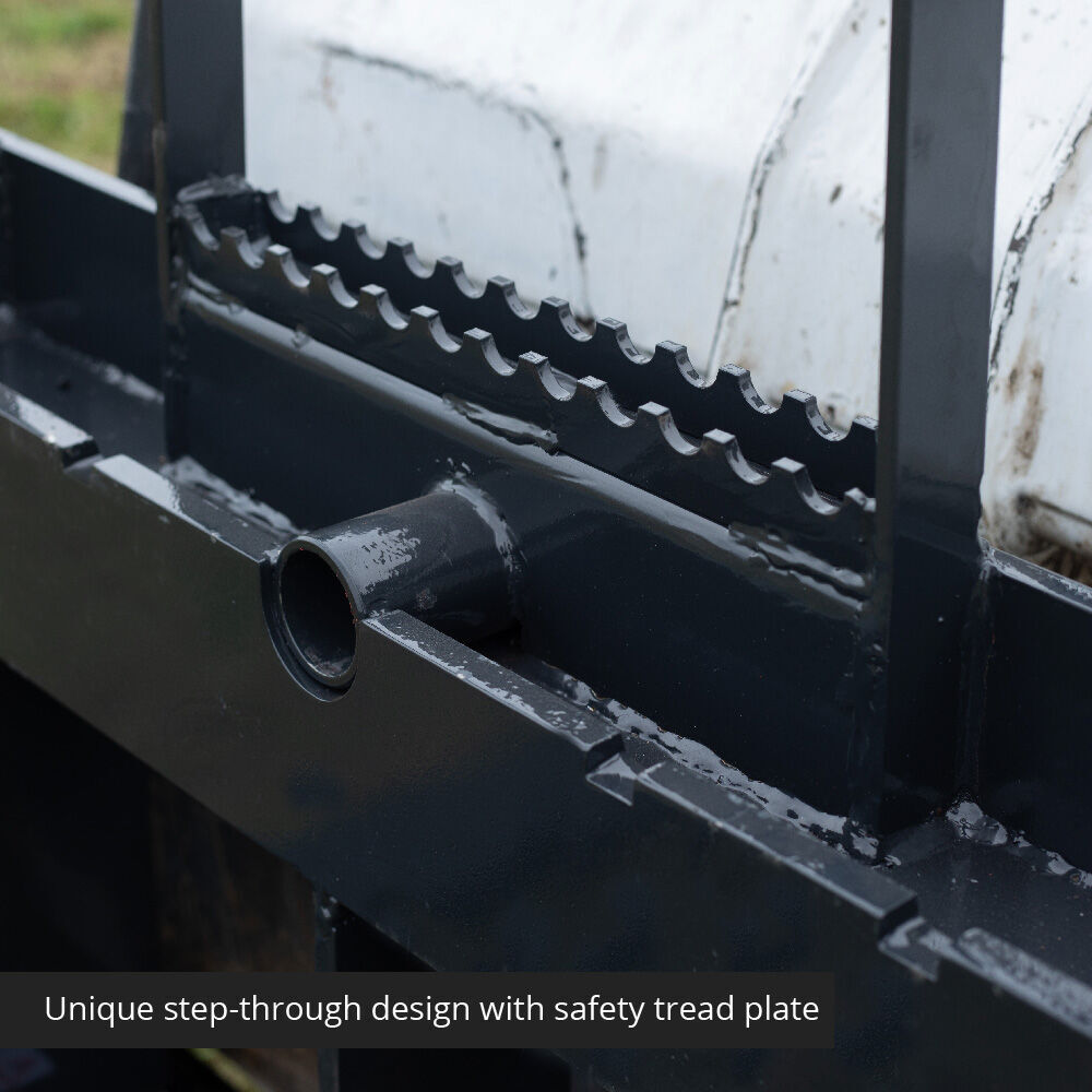 Titan Attachments Class 3 Step-Through Pallet Fork Frame Attachment, 60” Blades