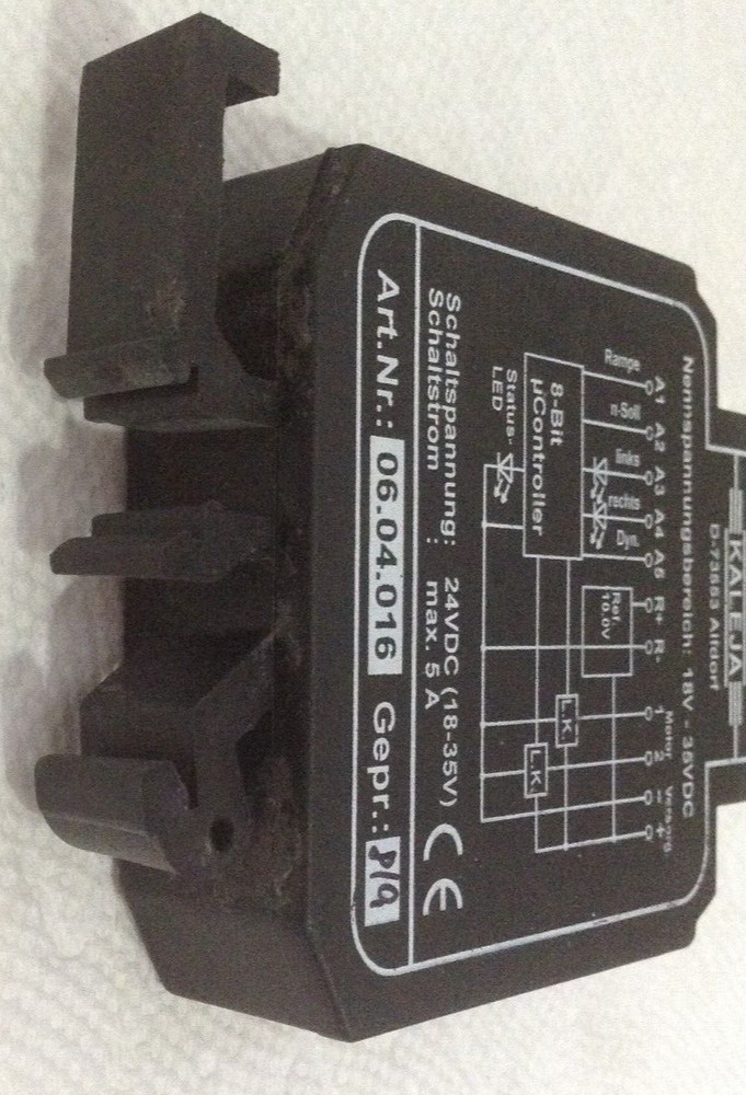 Kaleja D-73553 Speed control relay 06.04.016