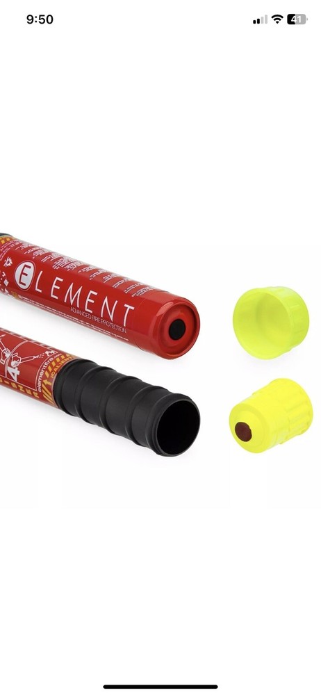 Element E50 Fire Extinguisher Stick 40050, 50 second discharge NO MAINTENANCE