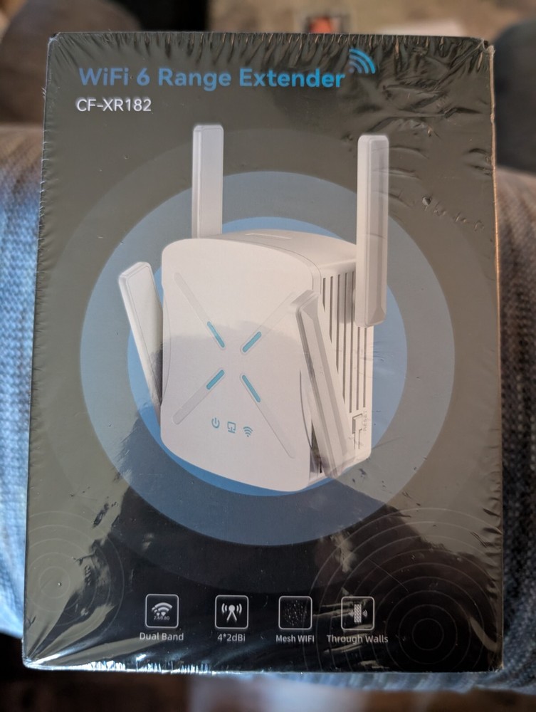 Wi-Fi 6 Range Extender (Repeater) - CF-XR182 - New Sealed