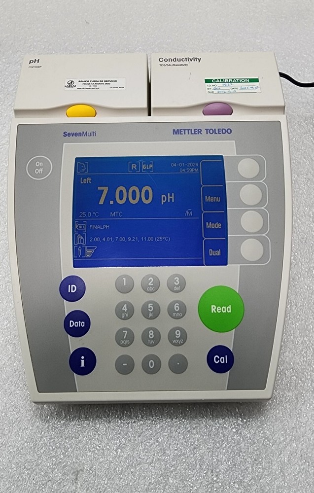 Mettler Toledo SevenMulti Dual pH/Conductivity Meter