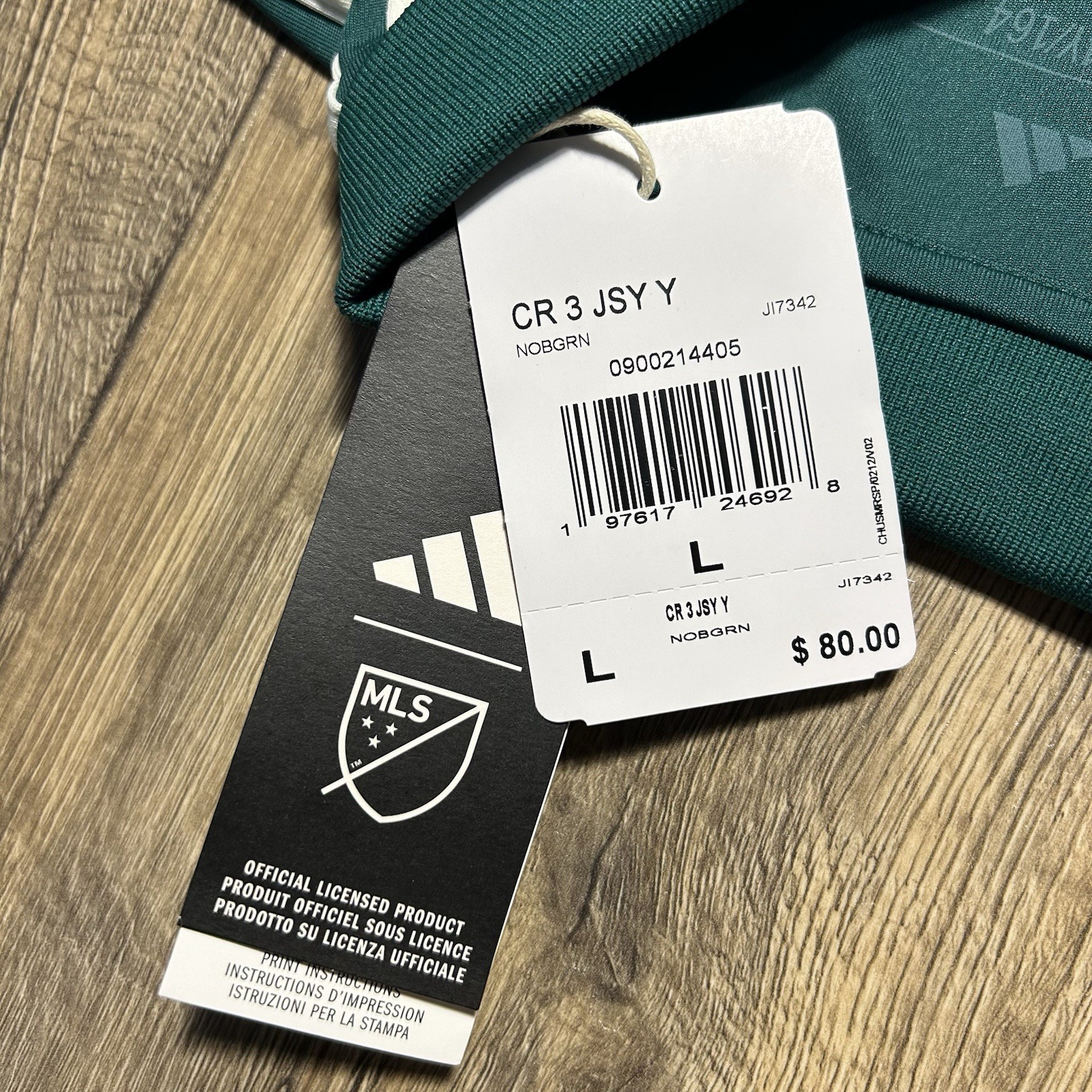 NWT Adidas Colorado Rapids 2025/26 Archive Third Soccer Jersey Youth Kids L $80