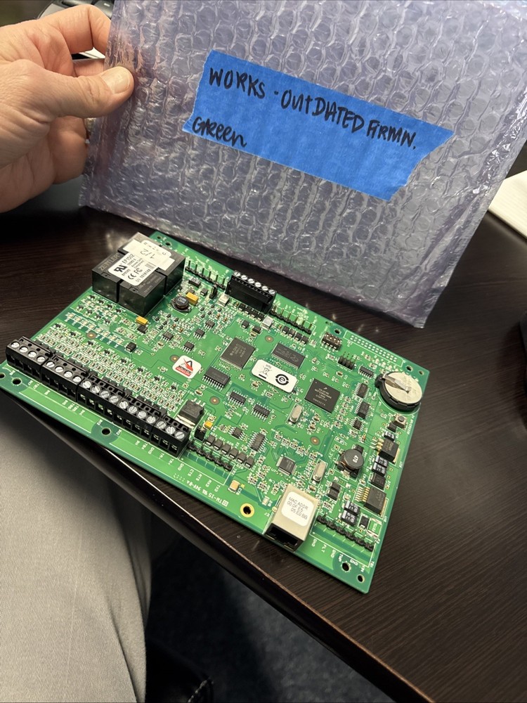 MERCURY EP1502 Intelligent Dual Reader Controller Board Tested Missing Term Bloc