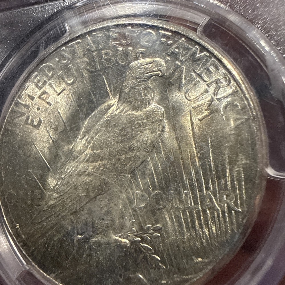 1922-S PEACE DOLLAR MS63 BETTER DATE