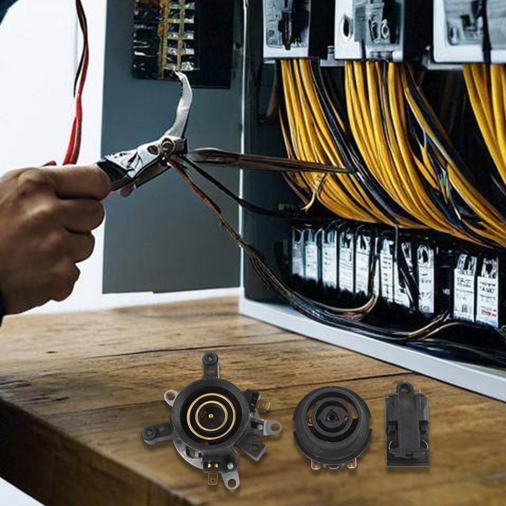 Electric Kettle Connection Socket and Thermostat Switch Three Piece Set