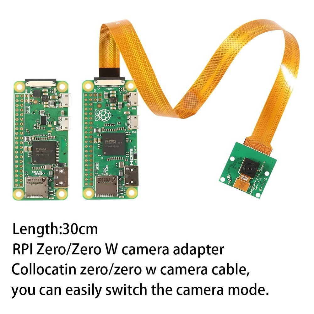 Raspberry Pi Camera Module 5MP 1080p OV5647 Sensor Fits Pi 3/3B+/4 Zero W