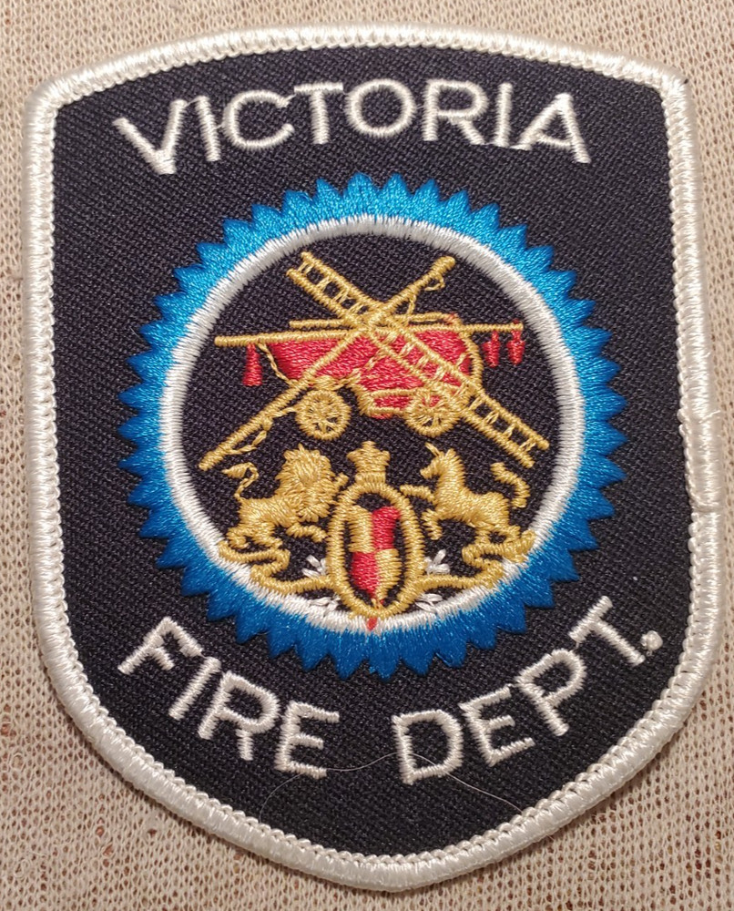 Ca Victoria Canada Fire Shoulder Patch