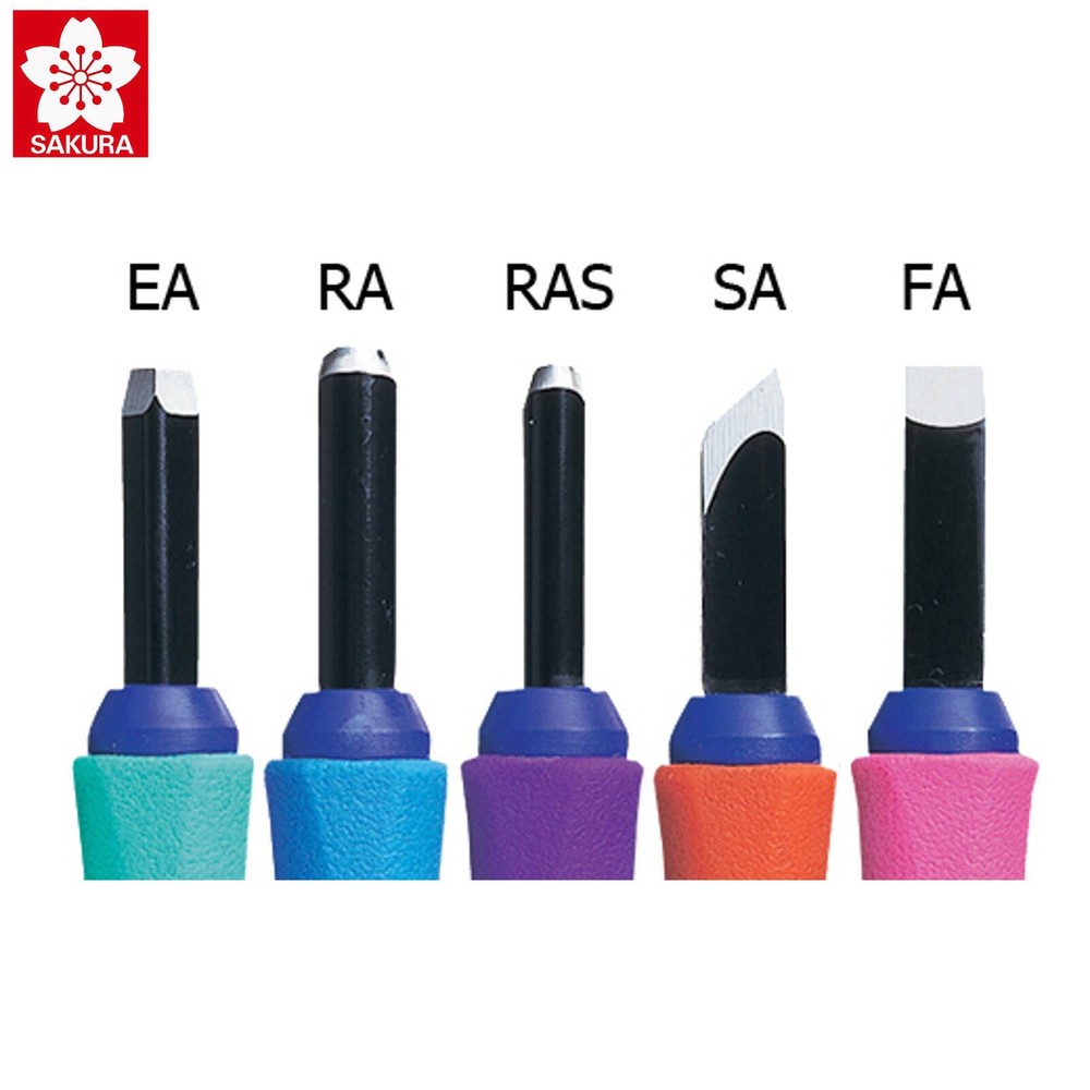 Sakura Wood Carving Tools - 5 Piece Set