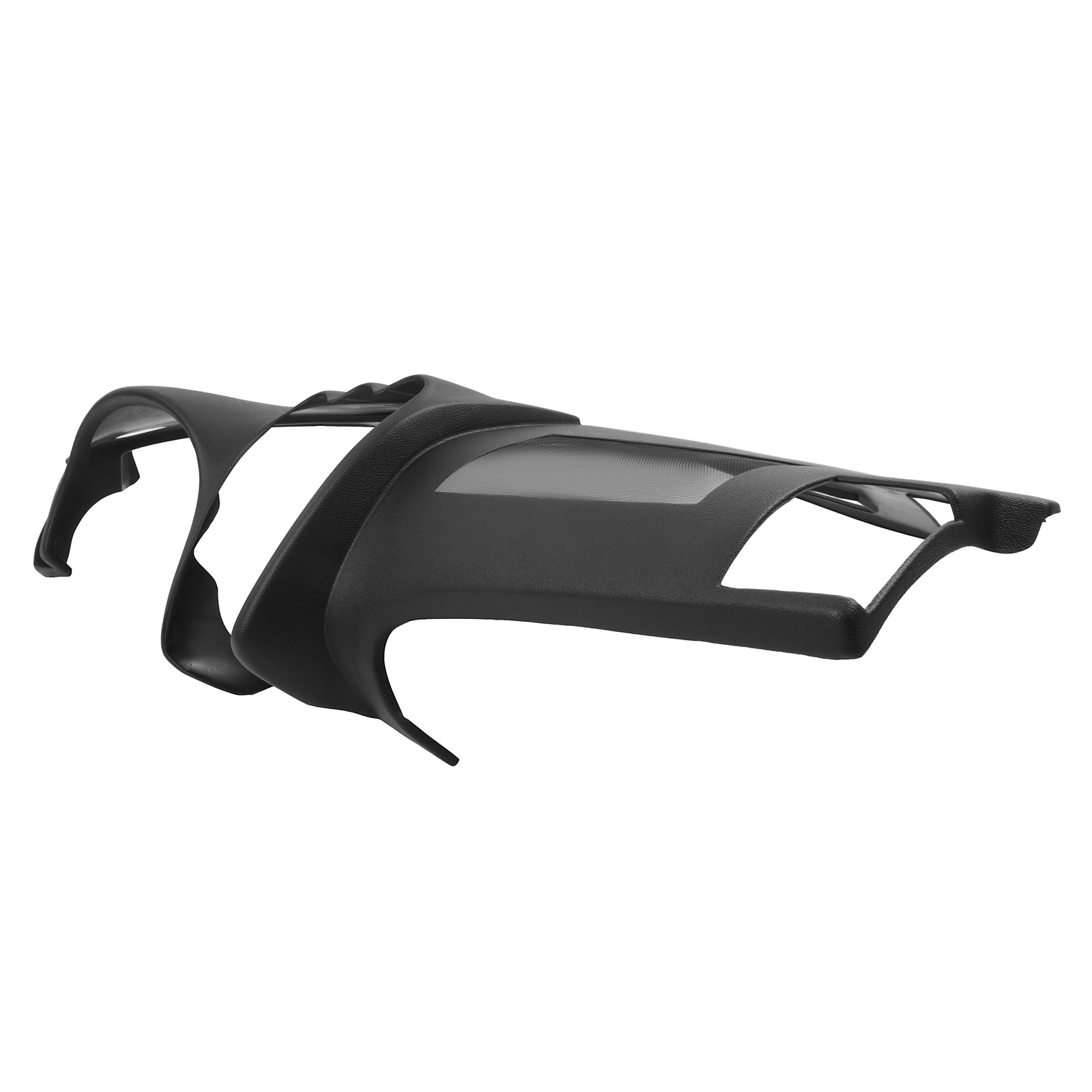 Molded Dashboard Cover Center Dash Cap Overlay Black For Nissan Altima 2008-2012