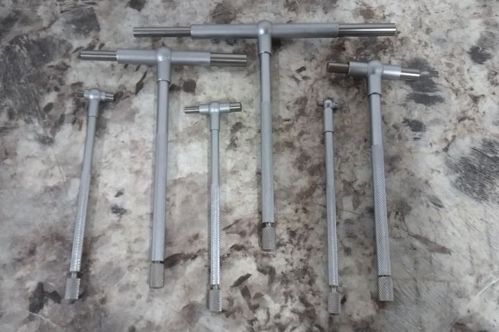 Central Tools, Inc 6554 2 Pk 6 Pc Telescoping Gage Set