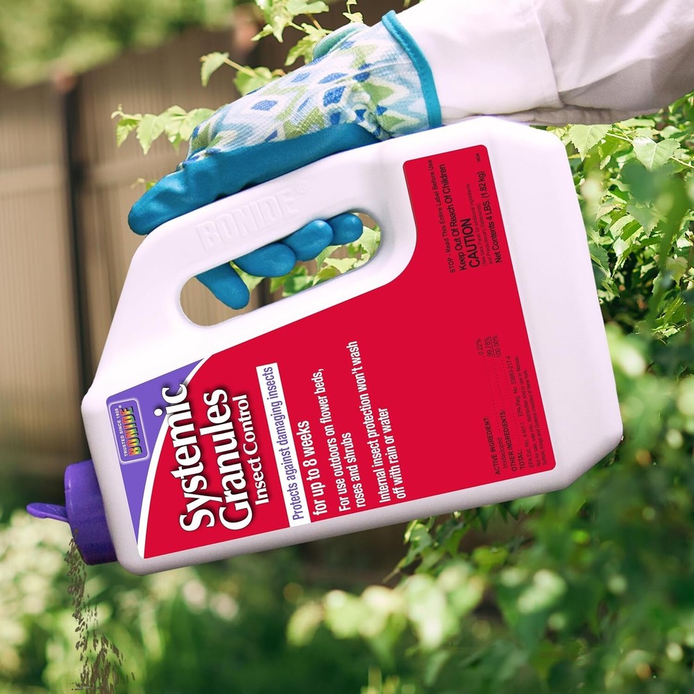 Bonide Insect Control Systemic Granules Ready-to-Use Water Resistant 4 lbs