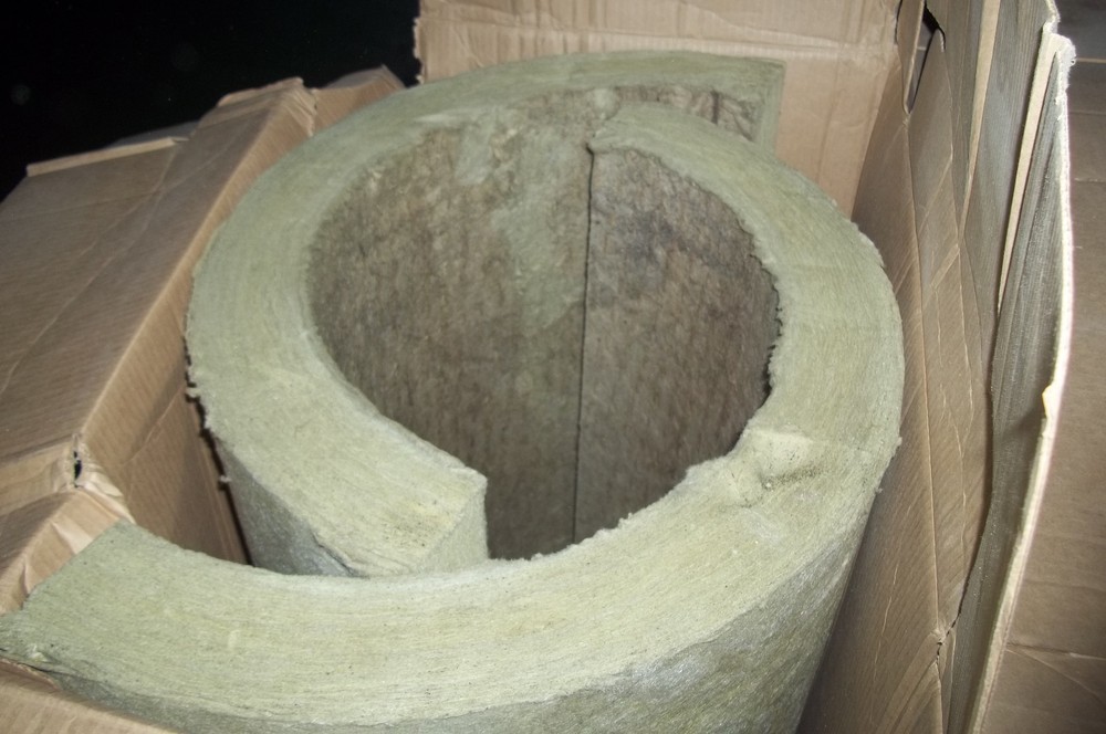 Roxul Techton 1200 Pipe Insulation 20"x3" 3 Linear ft