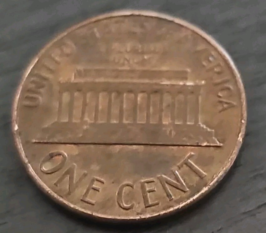 1959 p lincoln penny With Date Error
