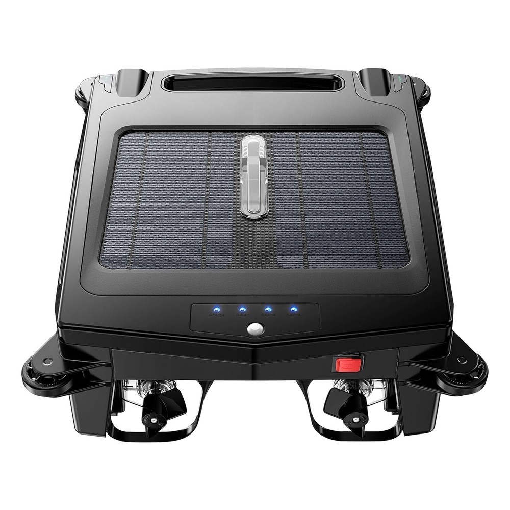 Solar Robotic Pool Skimmer Swimming Pool Surface 2 Modes Surface &APP Water Play
