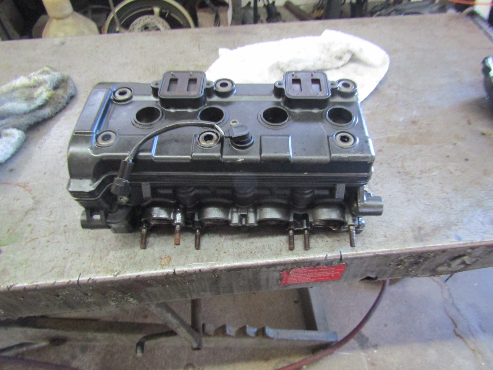 2006-2007 Yamaha YZF R6 Engine Cylinder Head Valves Camshaft Top End