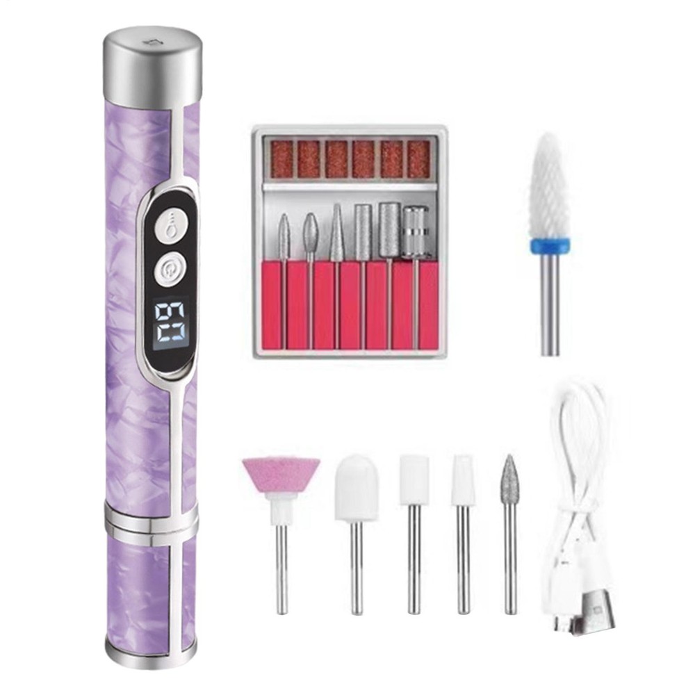 Nail Drill Professional High Speed Digital Display Rechargeable