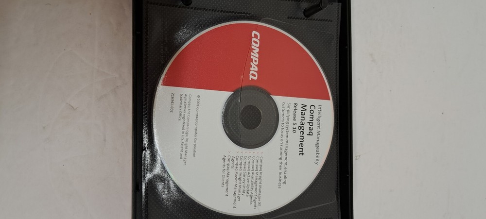 Compaq server setup and management 216613-A02