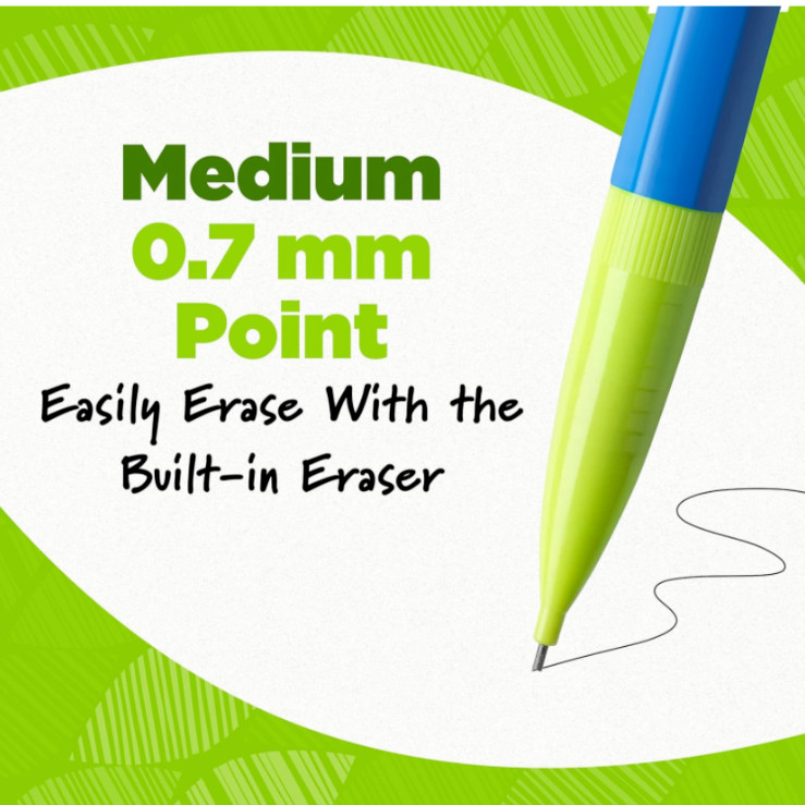 Bic Ecolutions Mechanical Pencils 12pk Brand New