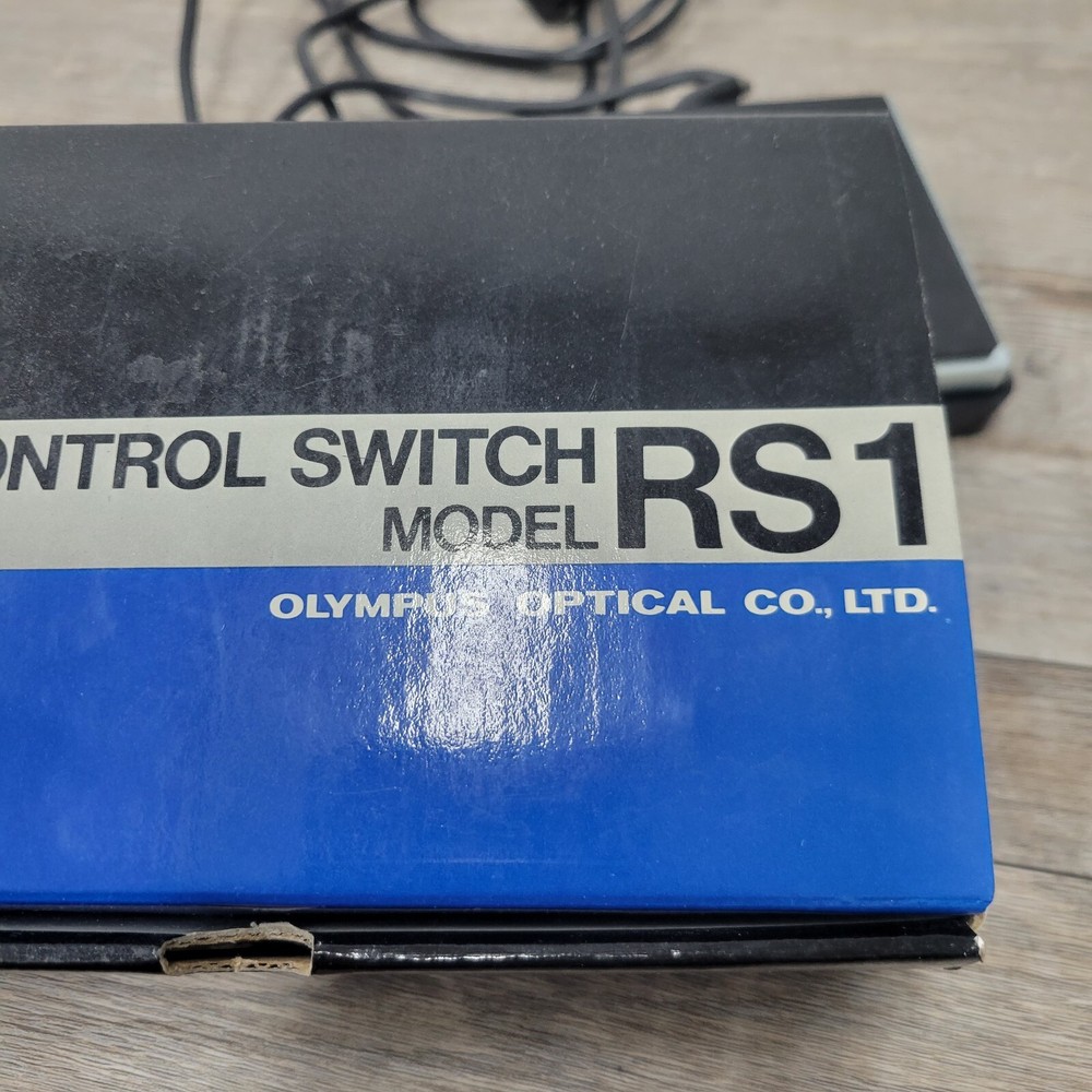 OLYMPUS Model RS-1 Foot Control Switch Pedal for DICTATION TRANSCRIBER Recorder