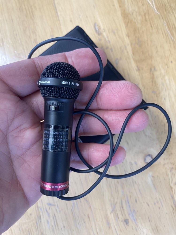primo PT-061 electret condenser microphone. RARE!