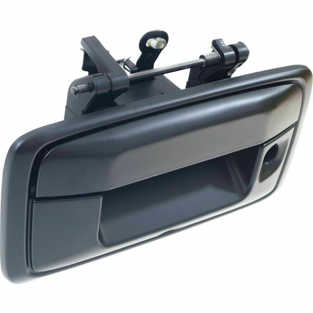 NEW Tailgate Handle w/ Camera Hole Primed Black for 2014-2015 Silverado Sierra