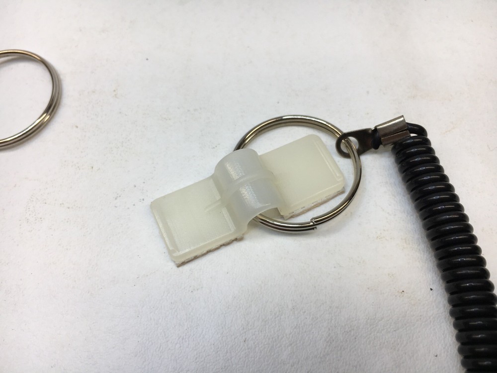 Grandfather Clock Expandable Coil Key Holder