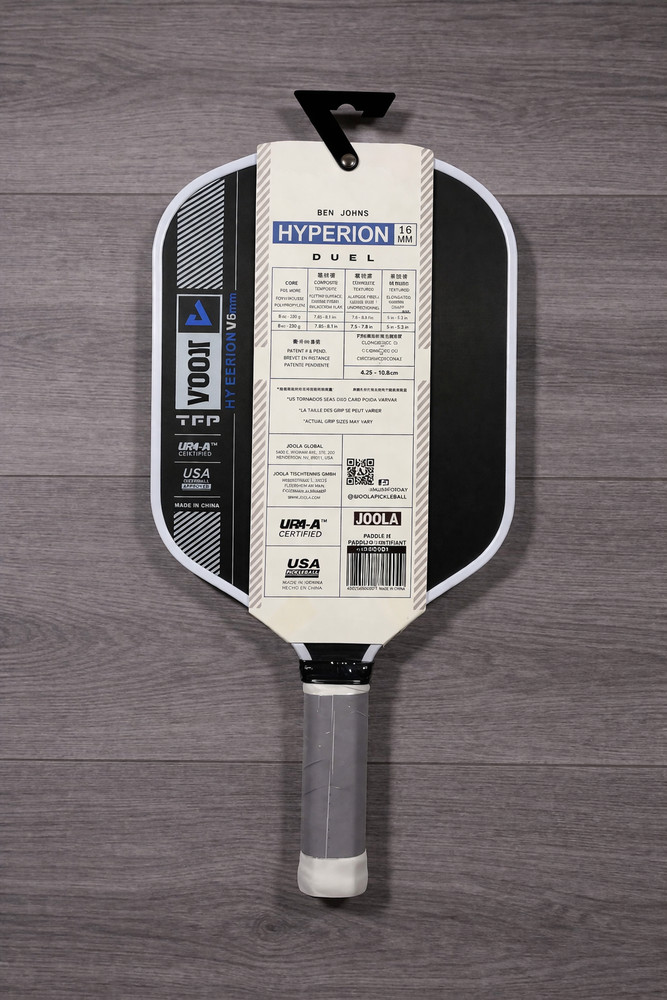 JOOLA Ben Johns Hyperion Pro IV 16mm Pickleball Paddle New