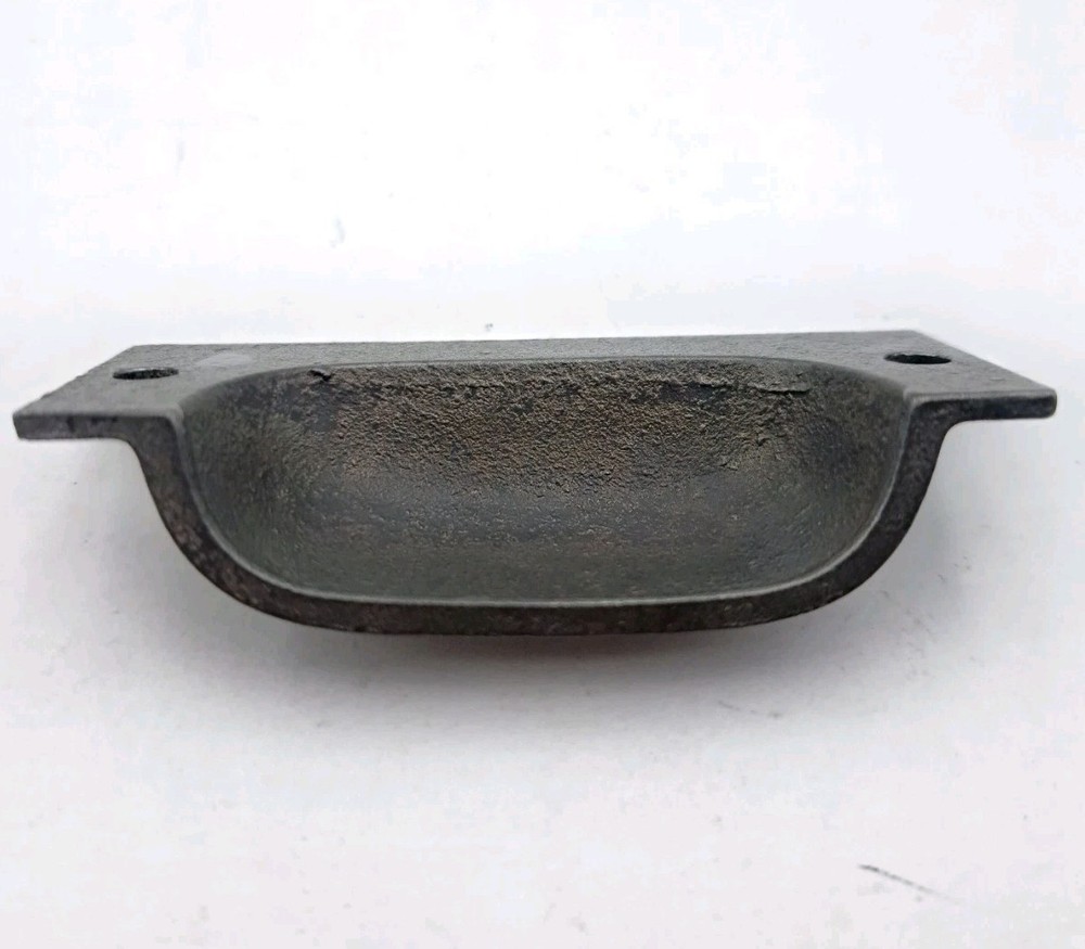 Antique/Vintage Bin Pull Apothecary Drawer Pull Handle Cast Iron Hardware
