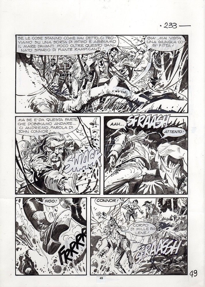 original table ZAGOR ill. CHIAROLLA zagor 470 table number 49