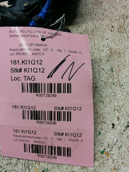 OPTIMAKIA 2012 Keys/Latches/Locks 729249