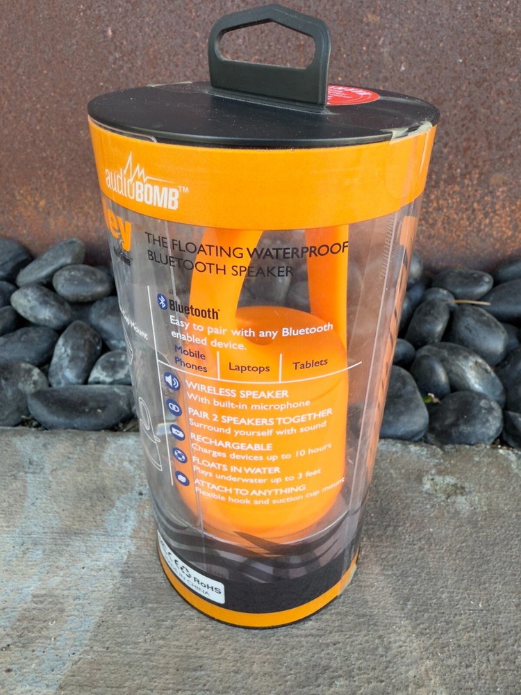 Blue Whaley Waterproof Bluetooth Floating Speaker for Pools and Spas