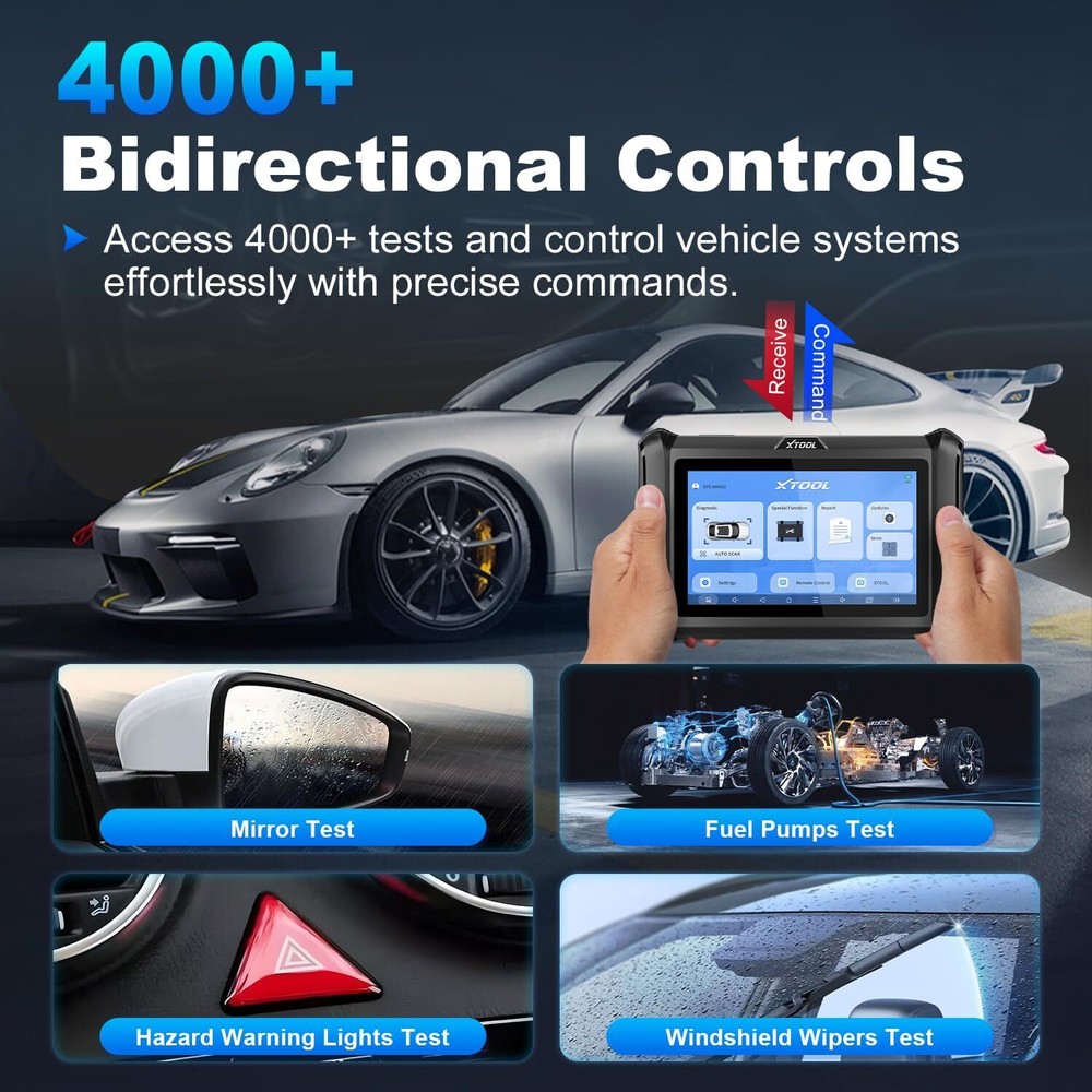 XTOOL D7S V2.0 USED Auto All System Diagnostic Tool Bi-Directional Key Coding