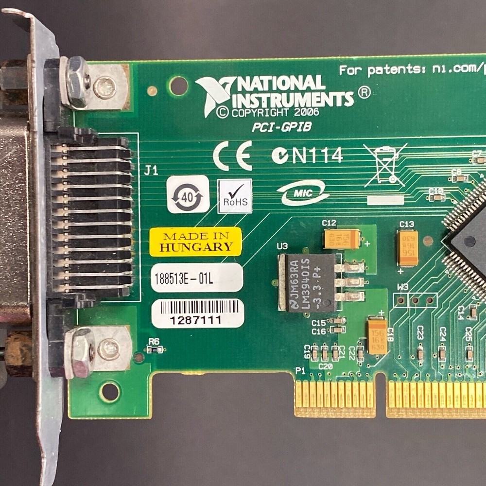 NEW National Instruments PCIGPIB PCI-GPIB GPIB Instrument Control Device