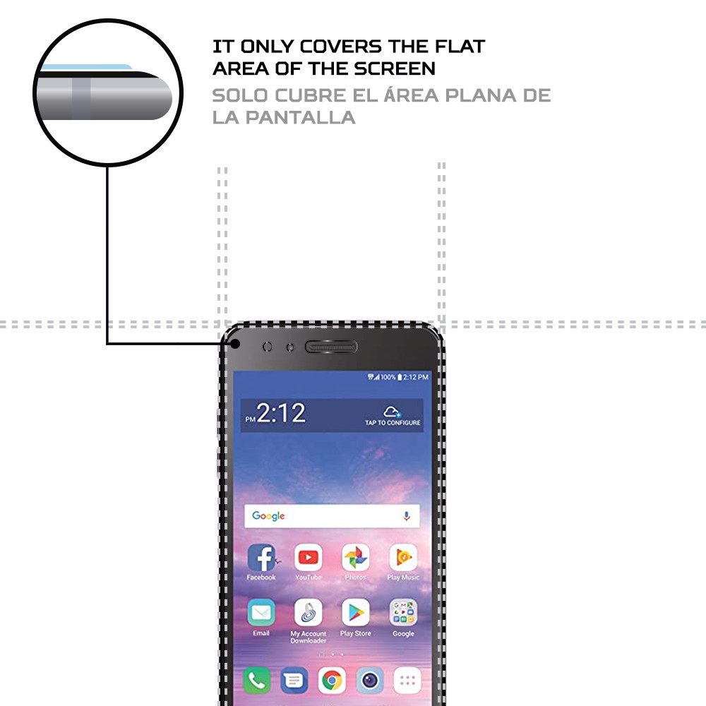 ANTISHOCK Screen protector for LG Rebel 4