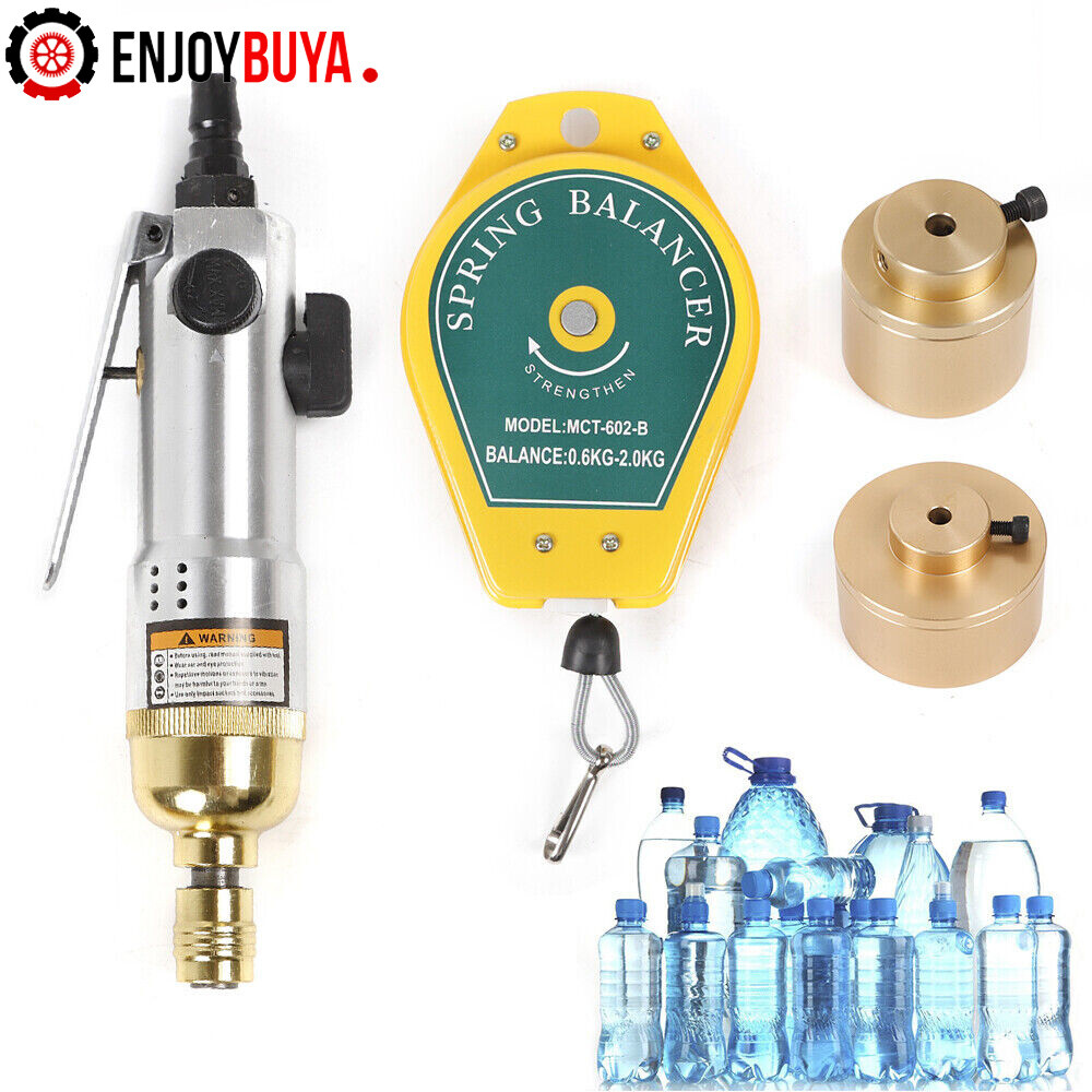 Handheld Electric Bottle Capping Machine Screw Cap Capper Sealing Sealer Tool US