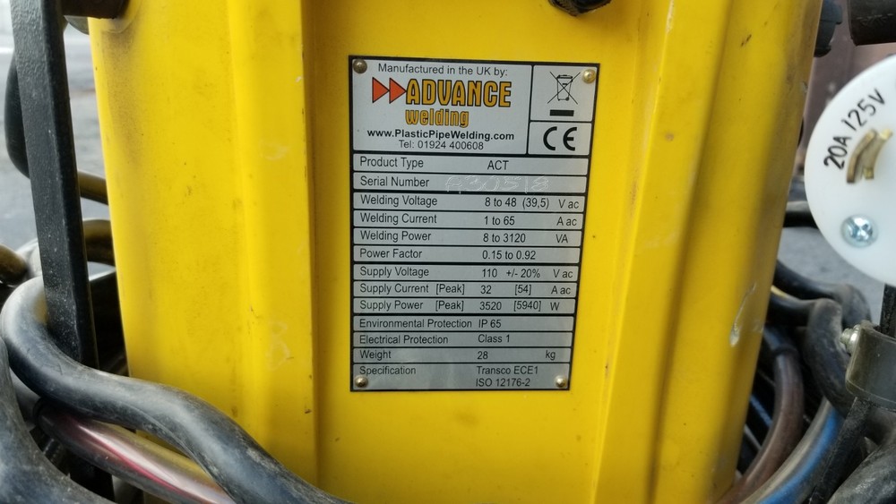 Raptor 3 Automatic 40v Electrofusion Welding Unit