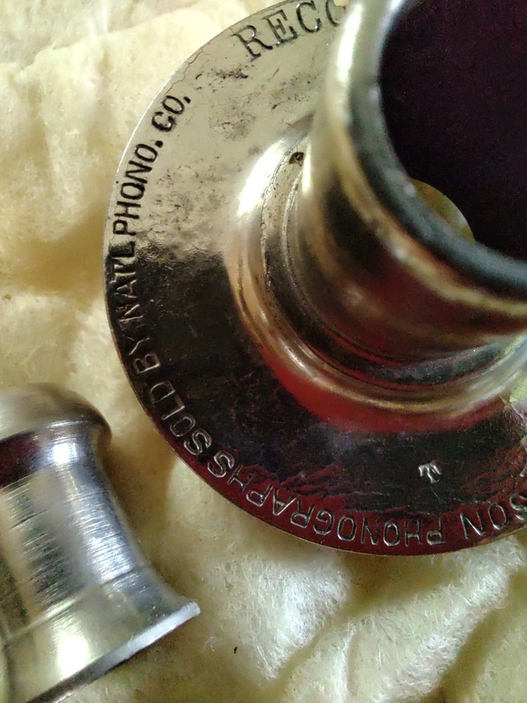 Edison Phonograph Recorder. Missing sapphire attachment.