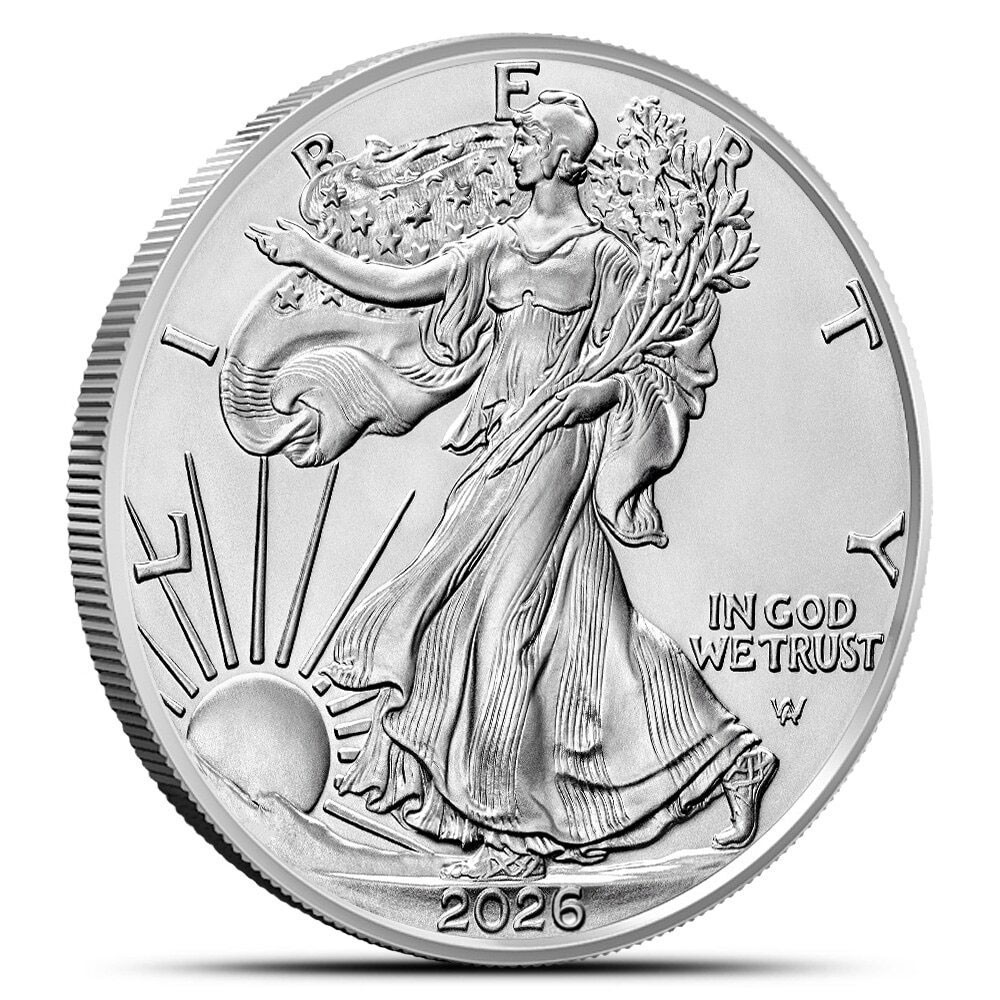 2026 1 oz American Silver Eagle Coin (BU)