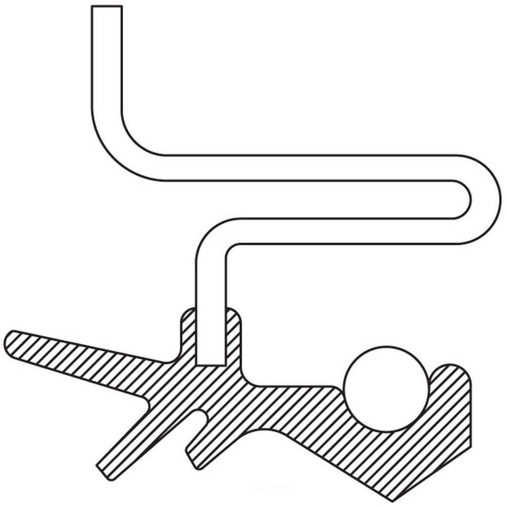Differential Pinion Seal National 710474