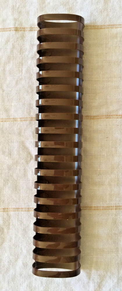 2 Inch Wide Diameter Brown Plastic Comb Binding 11 Inches Long