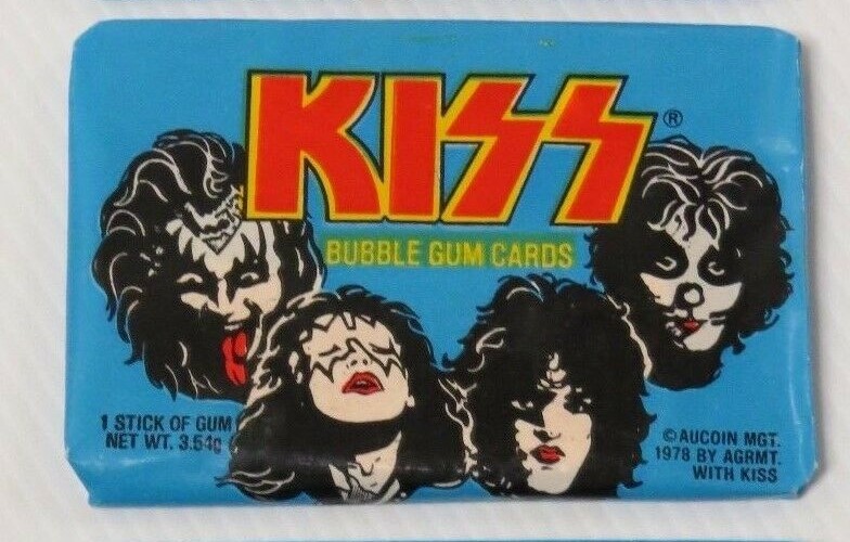 KISS SEALED DONRUSS SERIES I PACK 1978 AUCOIN