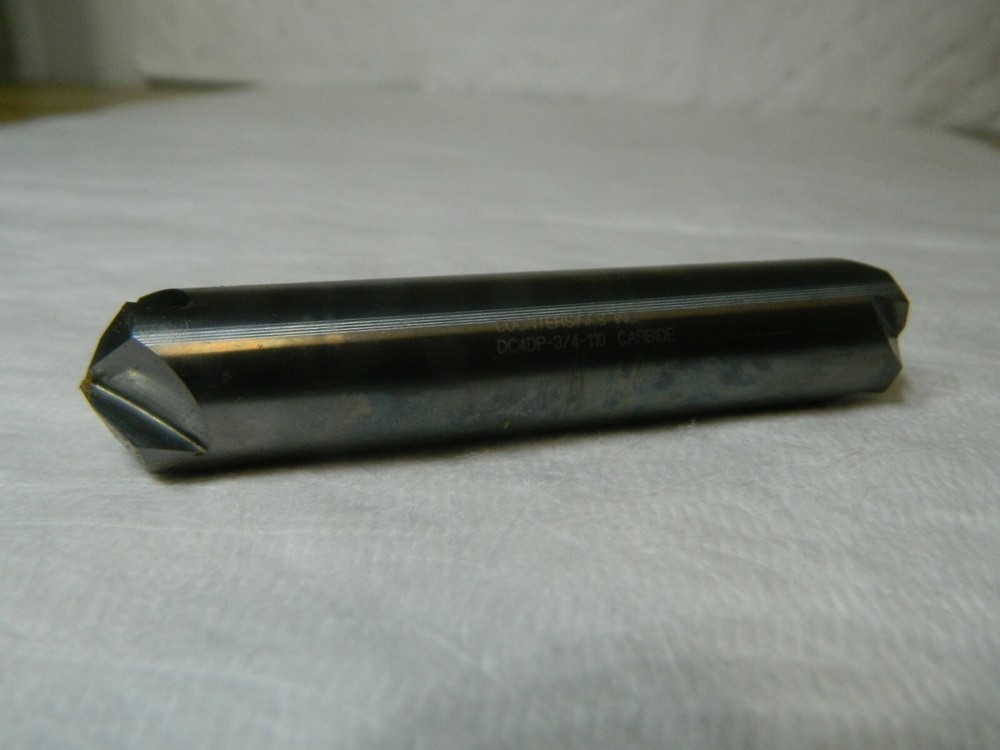 Countersinks Inc. Double End Countersink 3/4" 4F Carbide DC4DP-3/4-110
