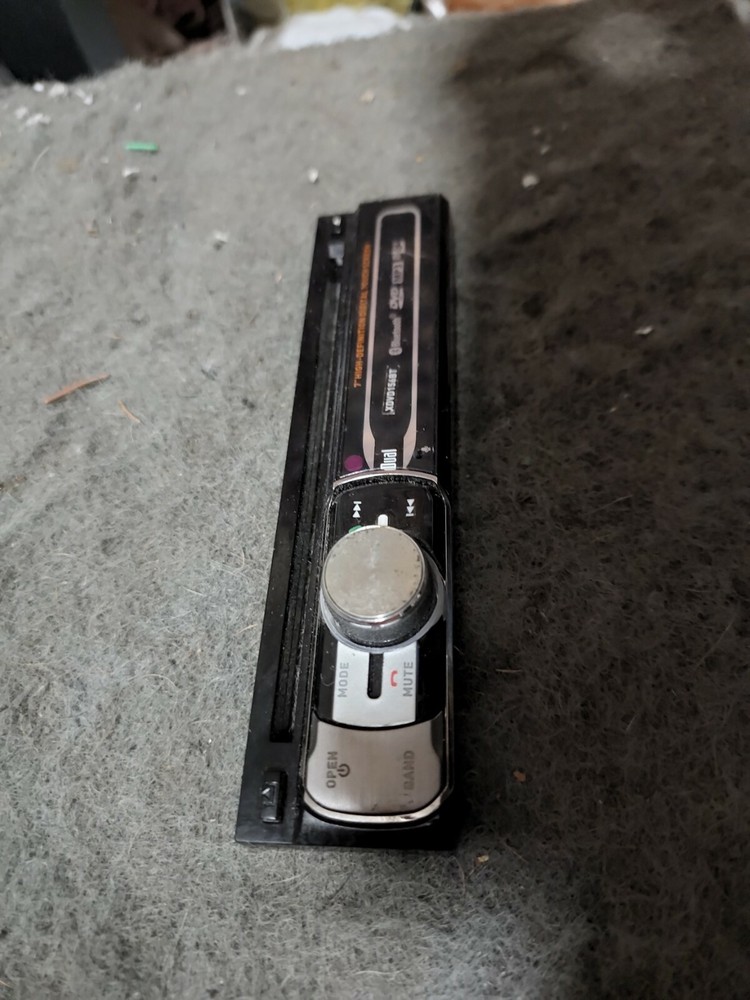 dual xdvd156bt faceplate ONLY TESTED