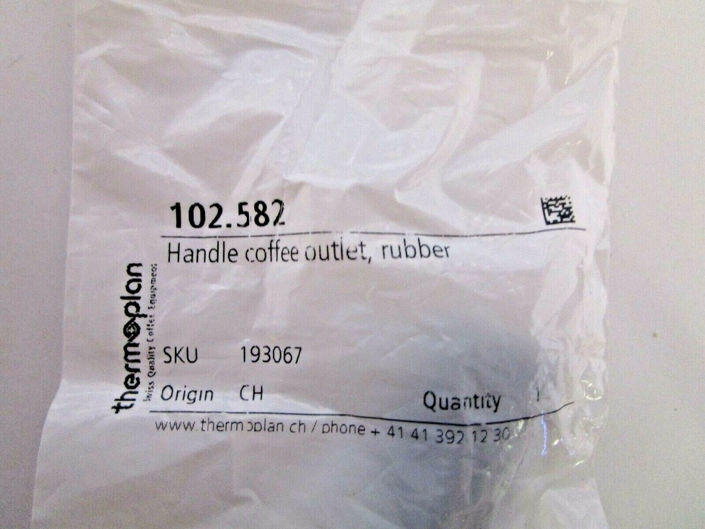Thermoplan Mastrena Handle coffee outlet, rubber