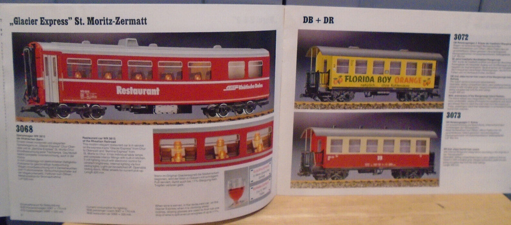 LGB NEW ITEMS FOR '87 12 PAGE CATALOG