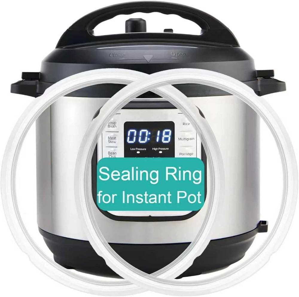 2-Pack Sealing Ring 3 Quart for Instant Pot, BPA-Free Sealing Ring Replacement P